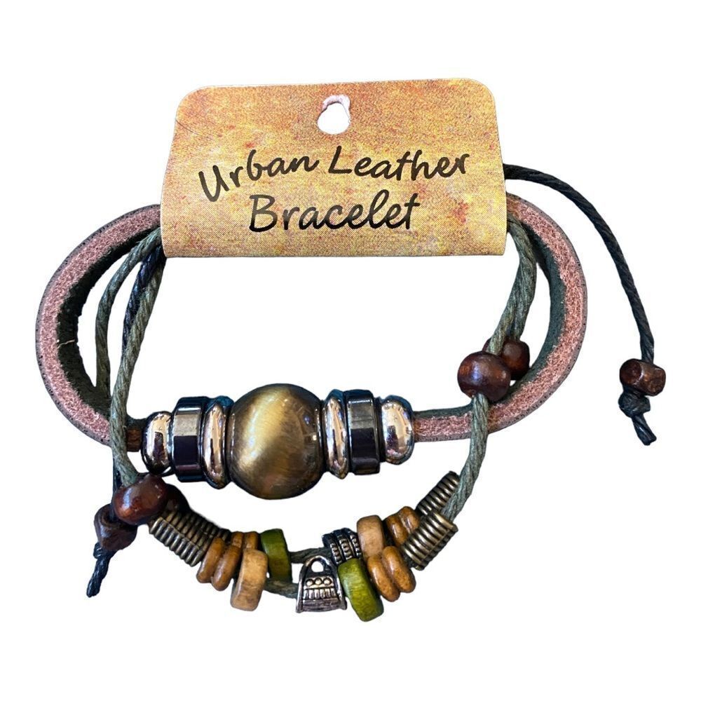 Urban Leather Bracelet Hippie Boho Wrap